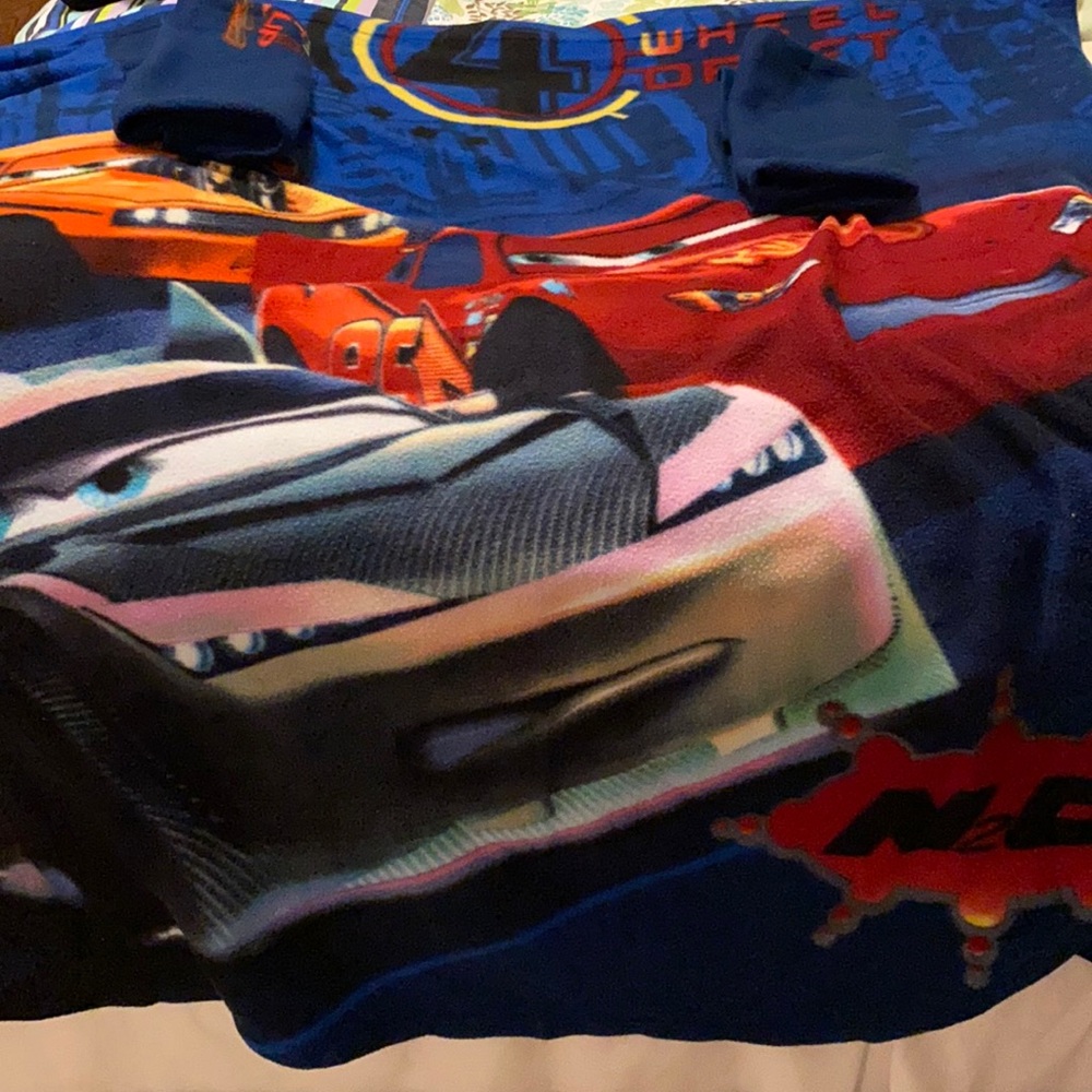 Disney Cars Blanket with Sleeves